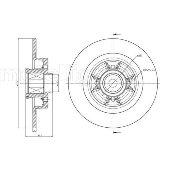 23-0584 - Brake Disc 