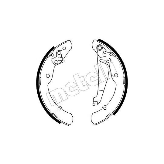 53-0379 - Brake Shoe Set 