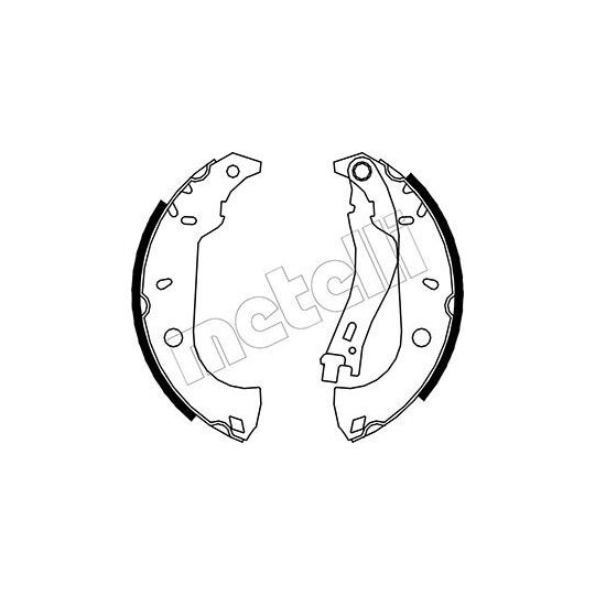 53-0067 - Brake Shoe Set 