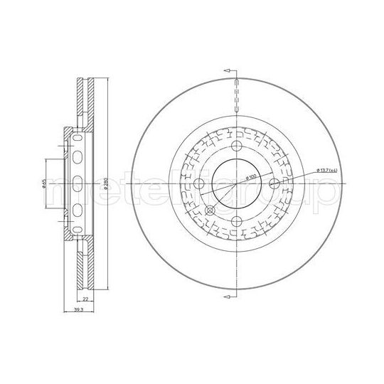 23-0656C - Brake Disc 