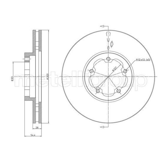 23-1494 - Brake Disc 