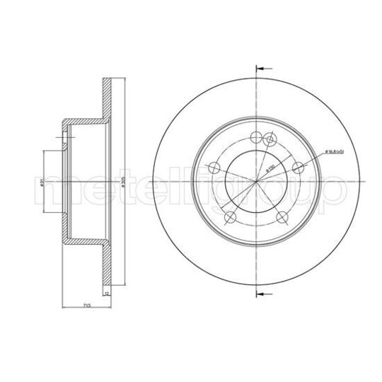 23-1386C - Brake Disc 