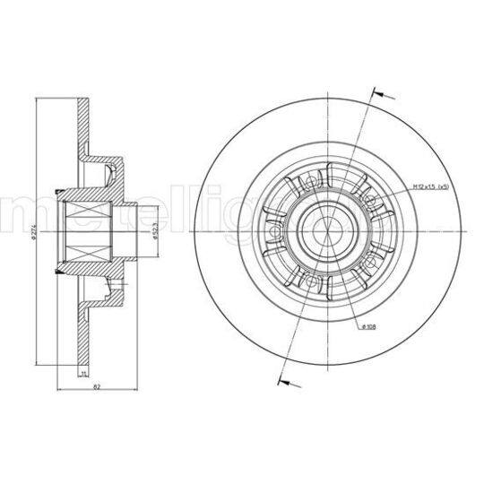 23-0692 - Brake Disc 