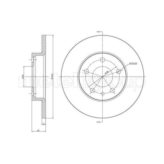 23-0388C - Brake Disc 