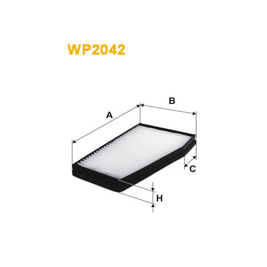 WP2042 - Filter, salongiõhk 