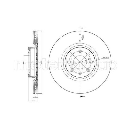 23-0859C - Brake Disc 