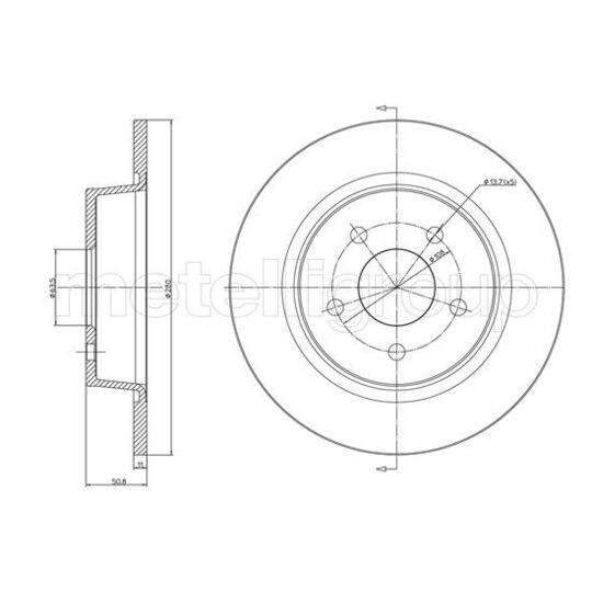 23-1251C - Brake Disc 