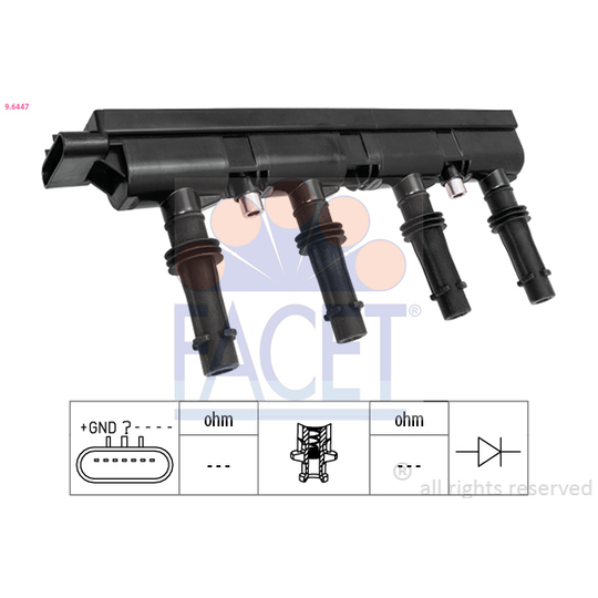 9.6447 - Ignition coil 