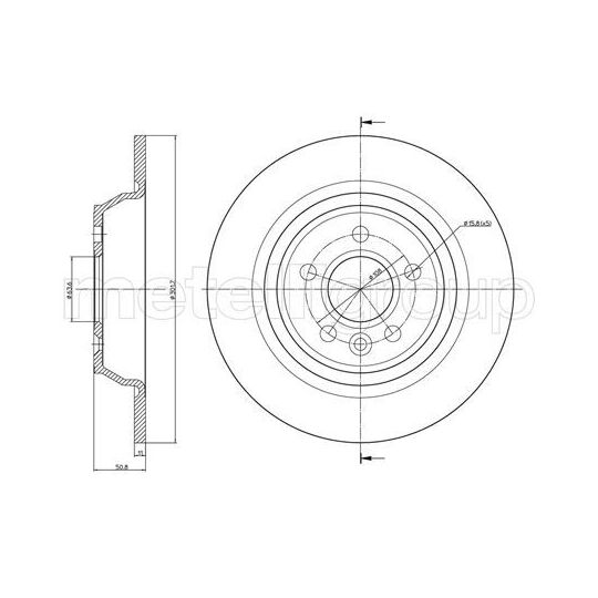 23-0897C - Brake Disc 