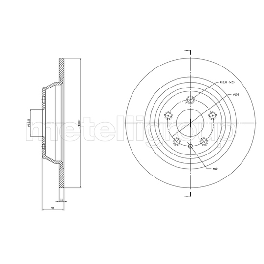 23-1786C - Brake Disc 