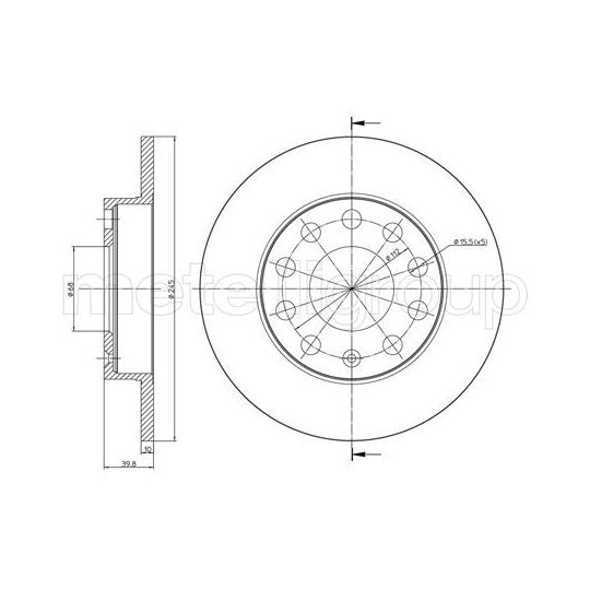 23-0748C - Brake Disc 