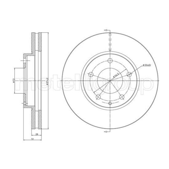 23-1572 - Brake Disc 