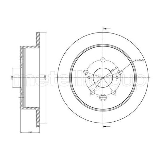 23-1545C - Brake Disc 