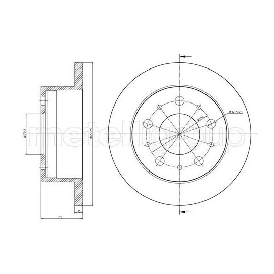 23-0732 - Brake Disc 