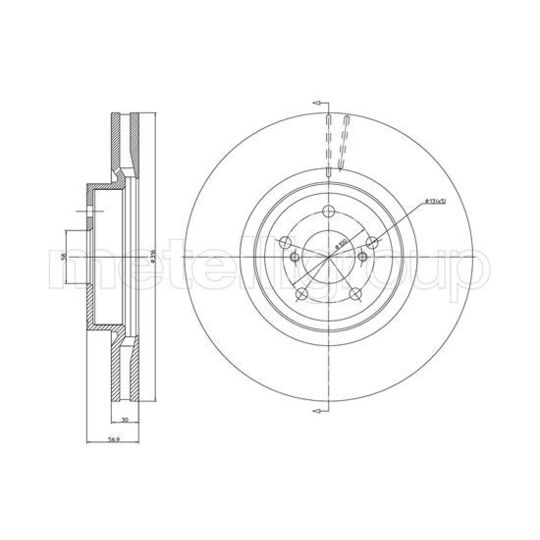 23-1188C - Brake Disc 