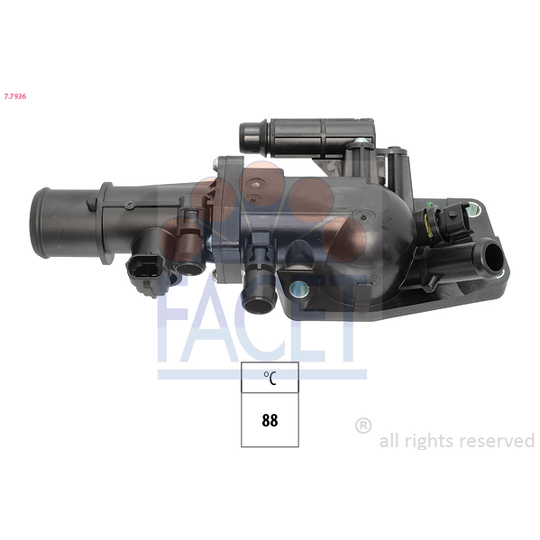 7.7936 - Thermostat, coolant 