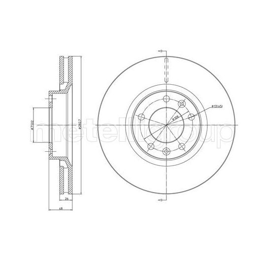 23-0295 - Brake Disc 