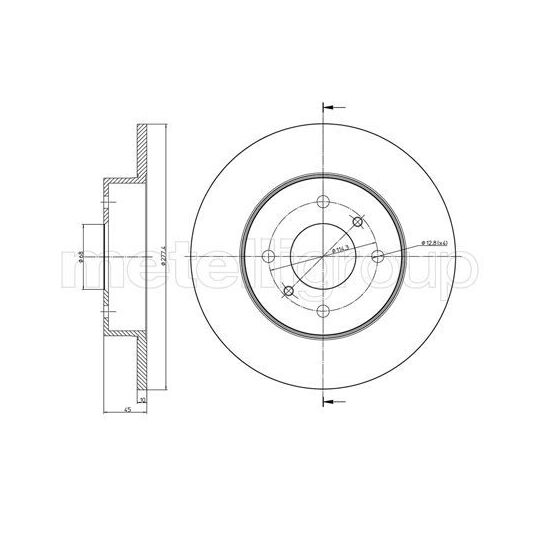 23-0672 - Brake Disc 