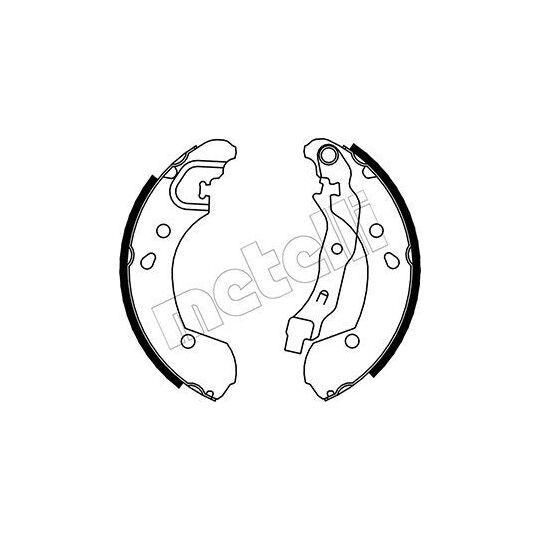 53-0290 - Brake Shoe Set 