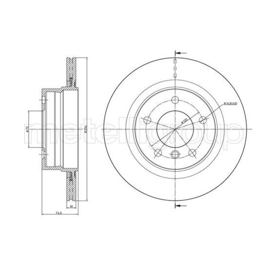 23-0950C - Brake Disc 