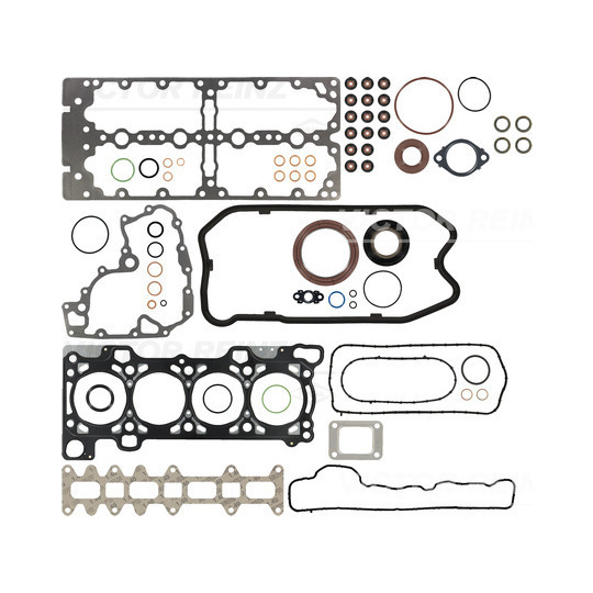 01-37080-03 - Full Gasket Set, engine 