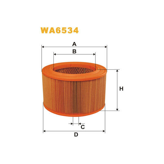 WA6534 - Air filter 