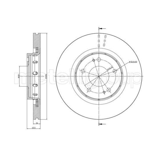 23-0939C - Brake Disc 