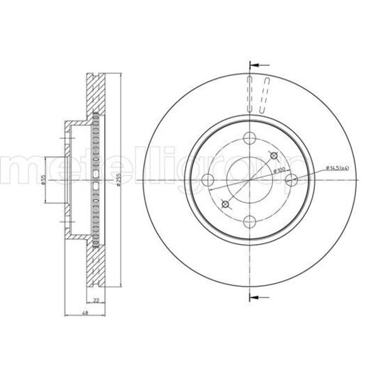 23-0439 - Brake Disc 