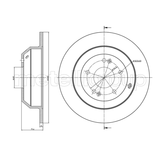 23-1347C - Brake Disc 