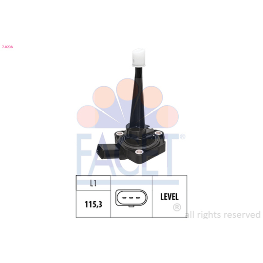 7.0238 - Sensor, engine oil level 