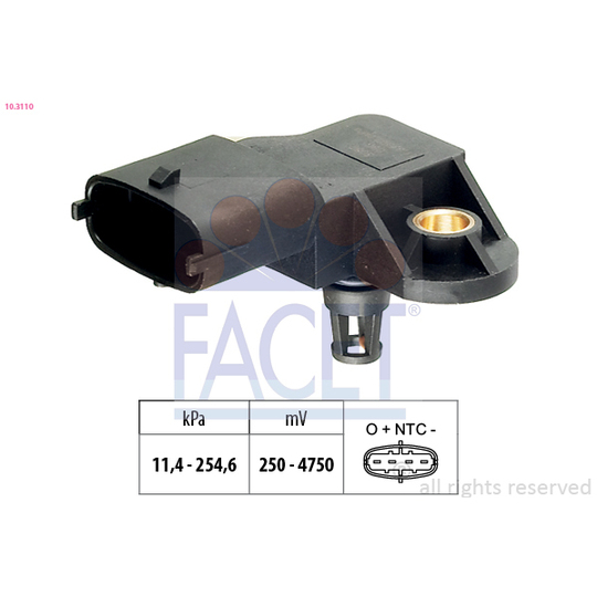 10.3110 - Sensor, intake manifold pressure 