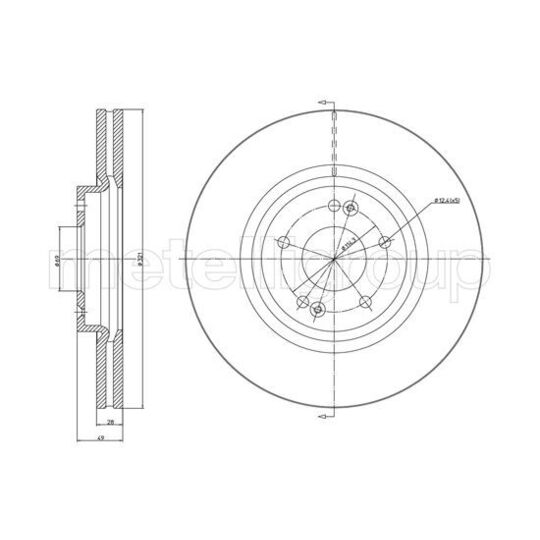 23-0900C - Brake Disc 