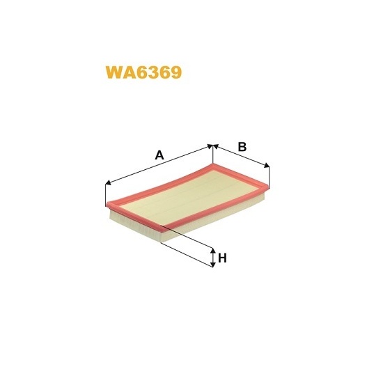 WA6369 - Air filter 