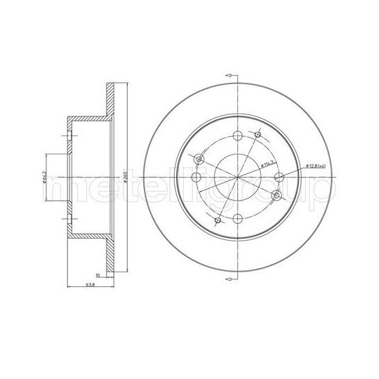 23-0578 - Brake Disc 