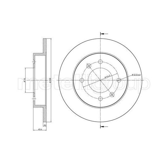 23-0713 - Brake Disc 