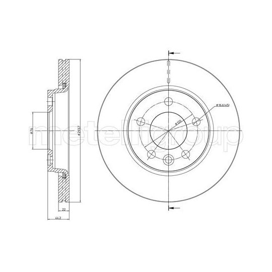 23-0728 - Brake Disc 