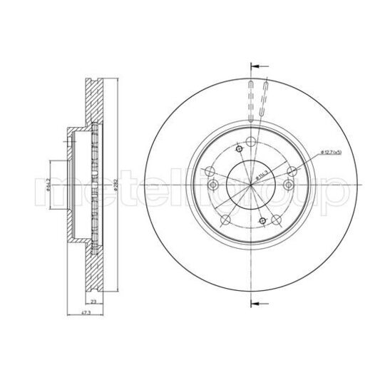 23-1685C - Brake Disc 