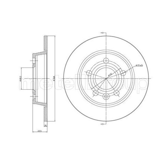 23-0404C - Brake Disc 