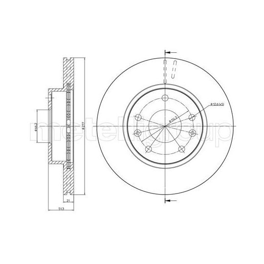 23-0574C - Brake Disc 