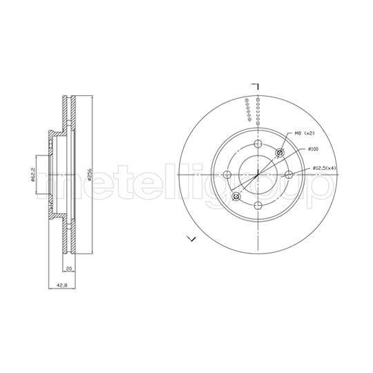 23-1870C - Brake Disc 