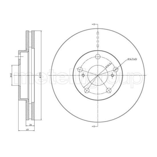 23-0979C - Brake Disc 