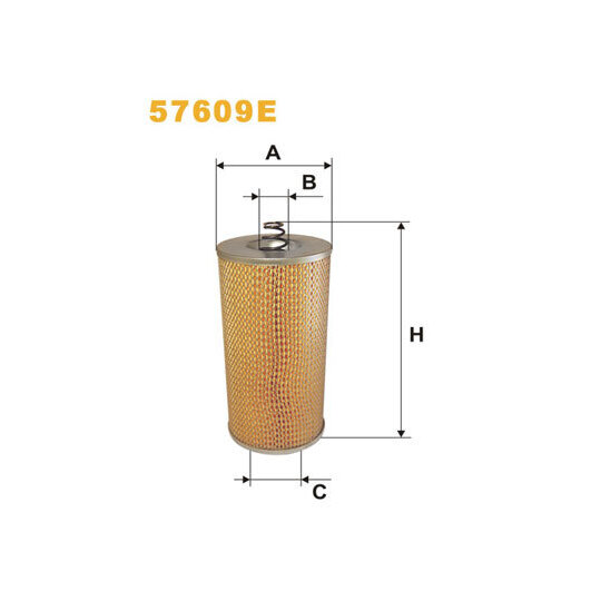 57609E - Oil filter 