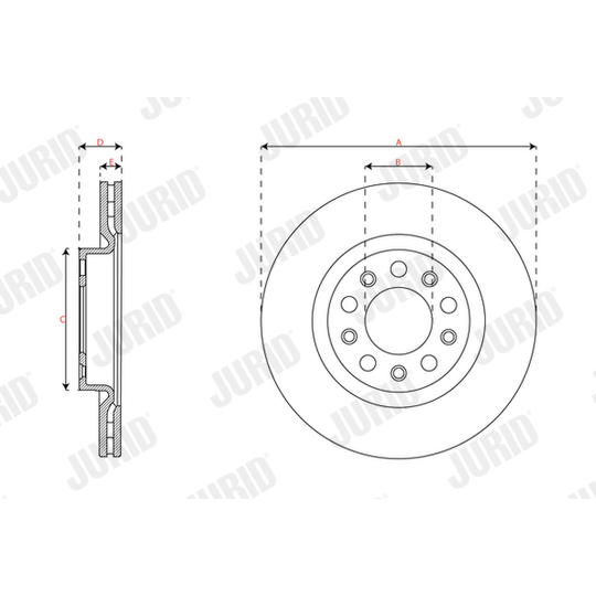 563730JC - Brake Disc 