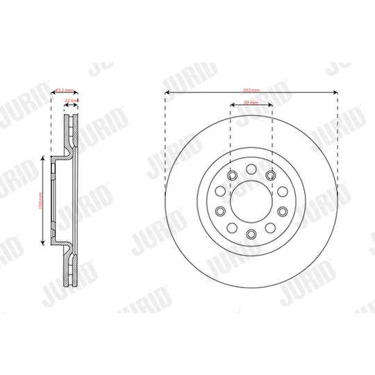 563730JC - Brake Disc 