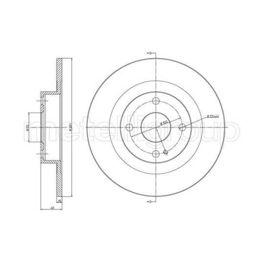 23-1112 - Brake Disc 