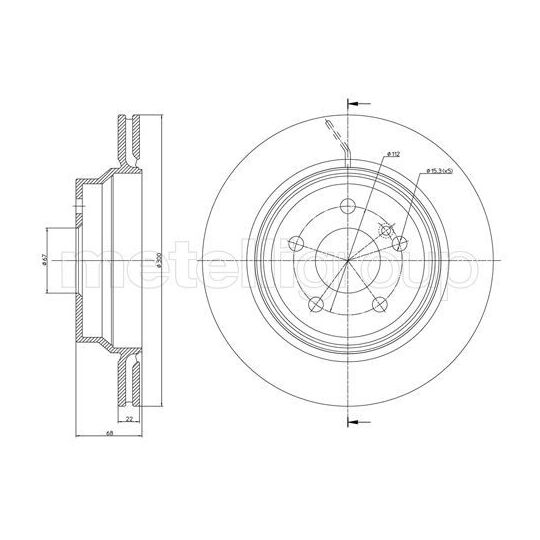 23-0625C - Brake Disc 