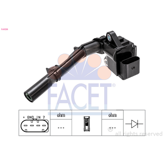 9.6526 - Ignition coil 