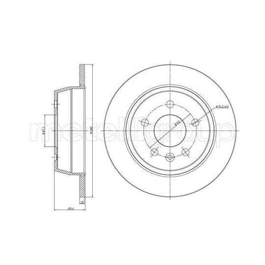 23-0417 - Brake Disc 