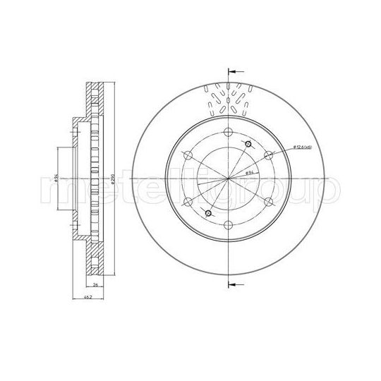 23-0777C - Brake Disc 