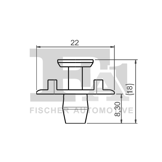 11-20024.5 - Clip, trim/protection strip 